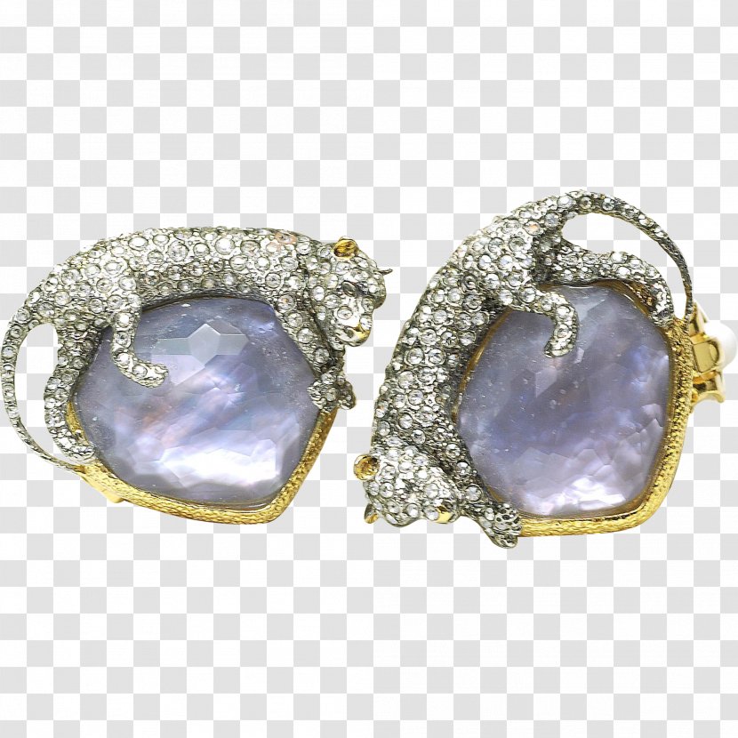 Amethyst Earring Sapphire Body Jewellery - Jewelry Transparent PNG