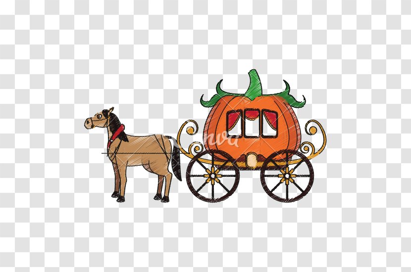 Carriage Stock Photography Pumpkin - Cattle Like Mammal Transparent PNG