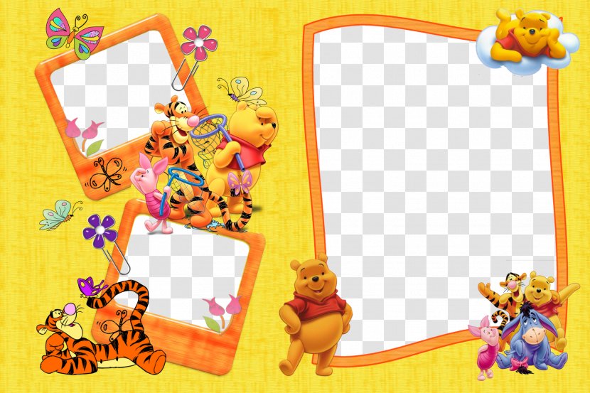 Winnie The Pooh Picture Frames Bear Film Frame Photography Transparent PNG