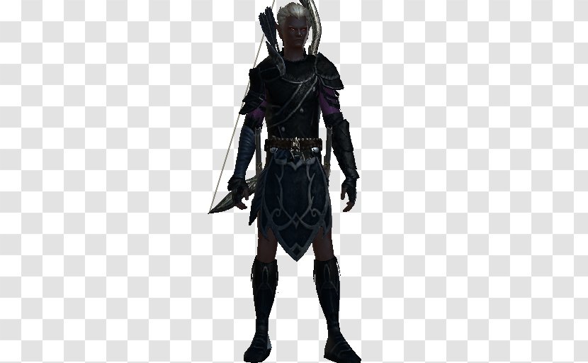 Neverwinter Dungeons & Dragons Drow Costume Ranger - Action Figure - Cosplay Transparent PNG
