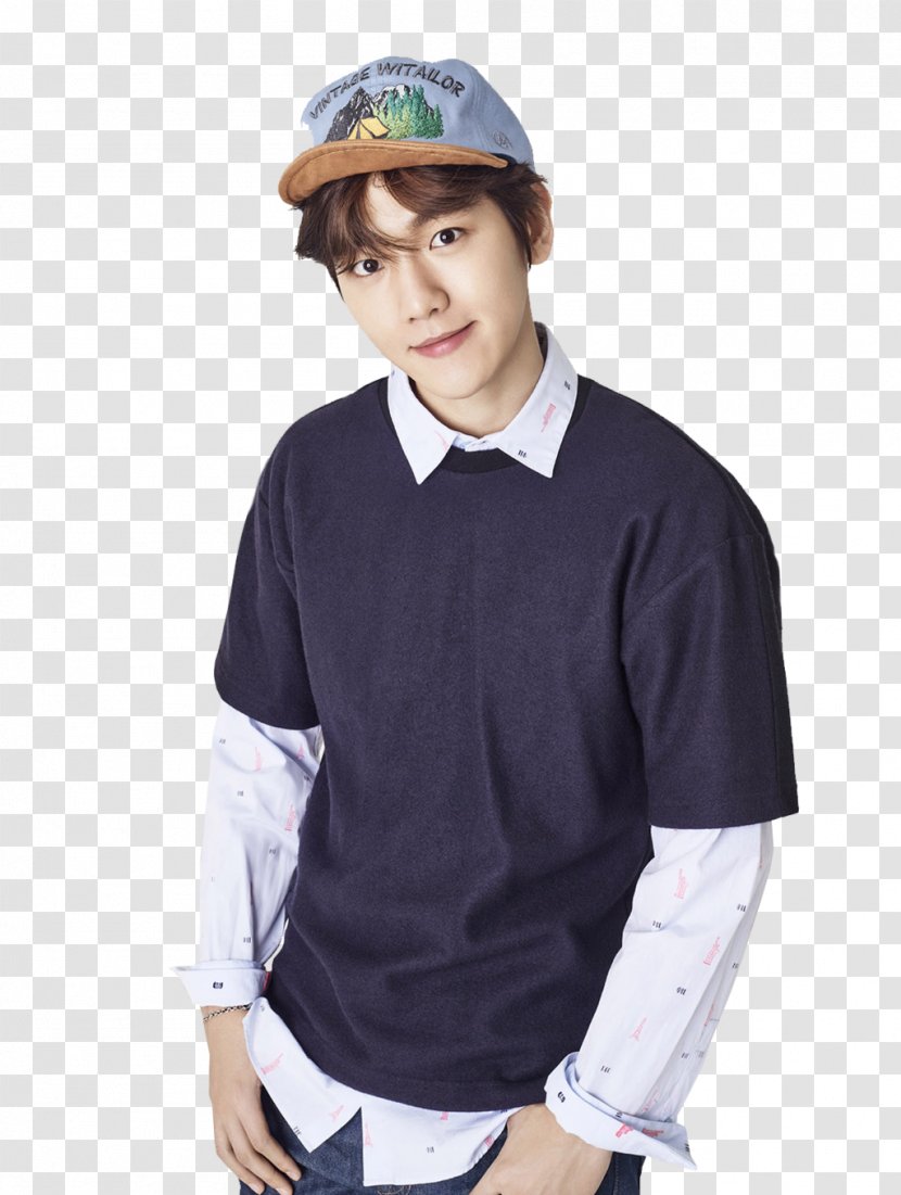 Baekhyun EXO Hat Baseball Cap Clothing - Neck - Kpop Transparent PNG
