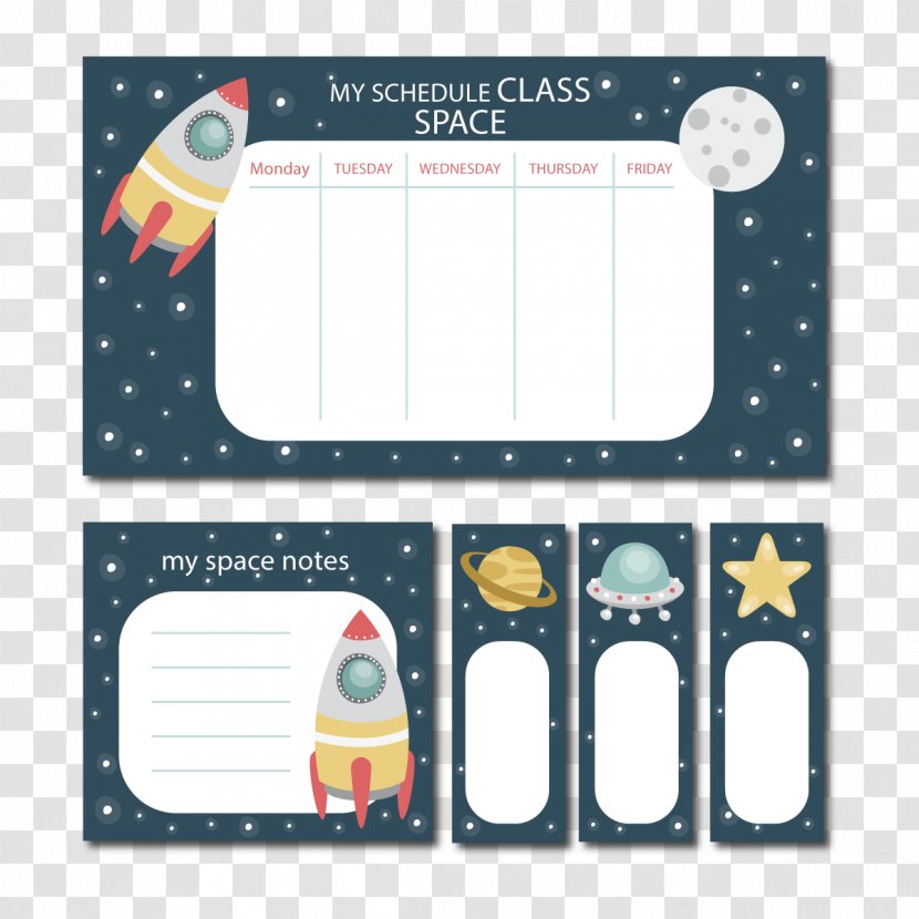 Space Vector Paper Notes - Spaceflight - Brand Transparent PNG