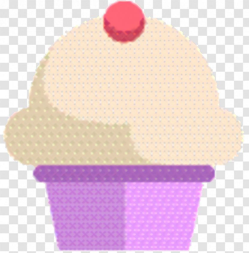 Ice Cream Cone Background - Magenta Dairy Transparent PNG