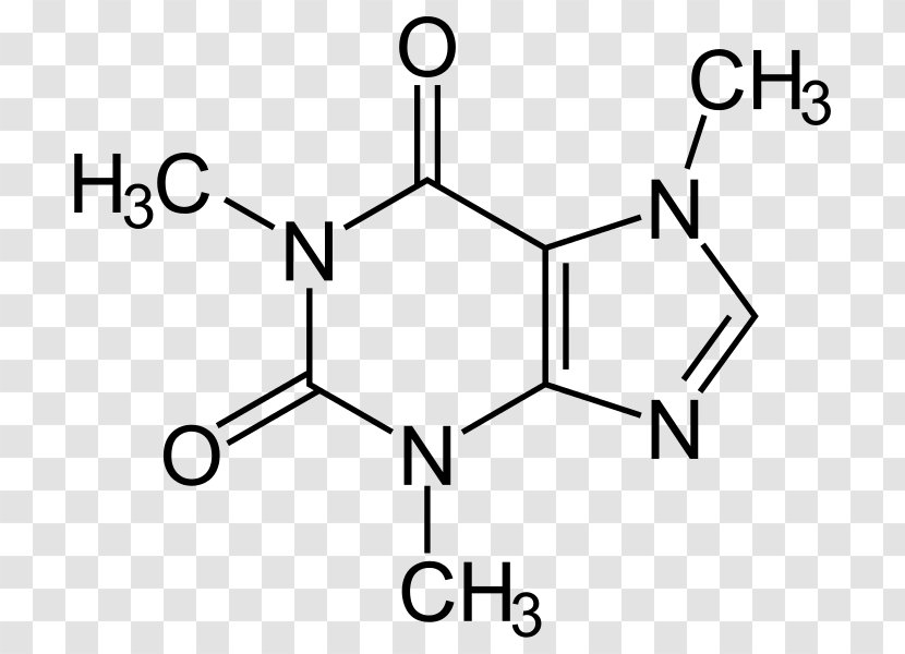 Caffeine Tea Coffee Theobromine Chemistry - Tree Transparent PNG