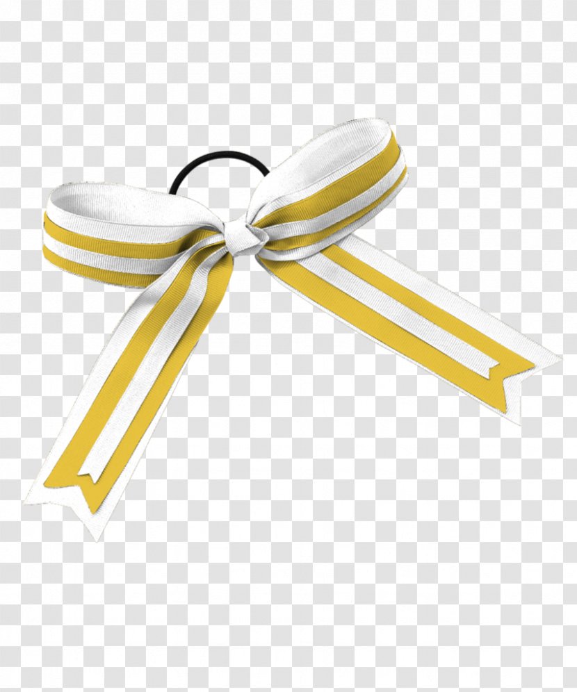 Ribbon Yellow Product Design White Grey - Hair Transparent PNG