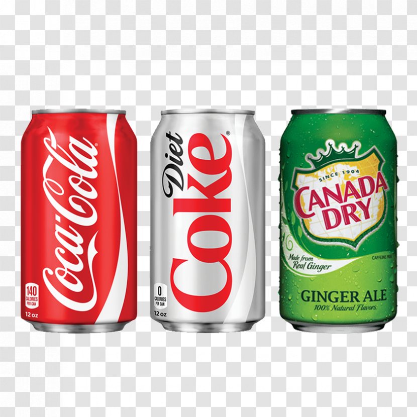 Diet Coke Coca-Cola Cherry Fizzy Drinks - Cocacola - Can Transparent PNG