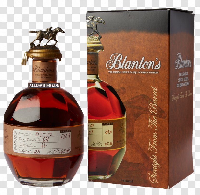 Bourbon Whiskey Liqueur Blanton's Barrel - Alcoholic Beverage - Wine Transparent PNG