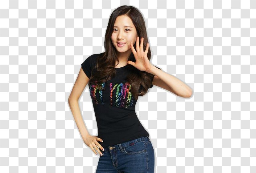 Seohyun Expo 2012 Girls' Generation Oh! T-shirt - Flower - Girls Transparent PNG