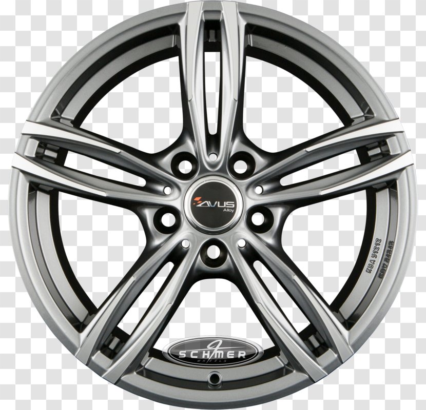 Mitsubishi Outlander Alloy Wheel Rim - Black Transparent PNG