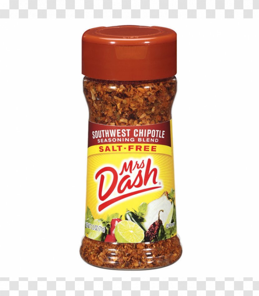 Italian Cuisine Mrs. Dash Basil Seasoning Spice - Salt Transparent PNG