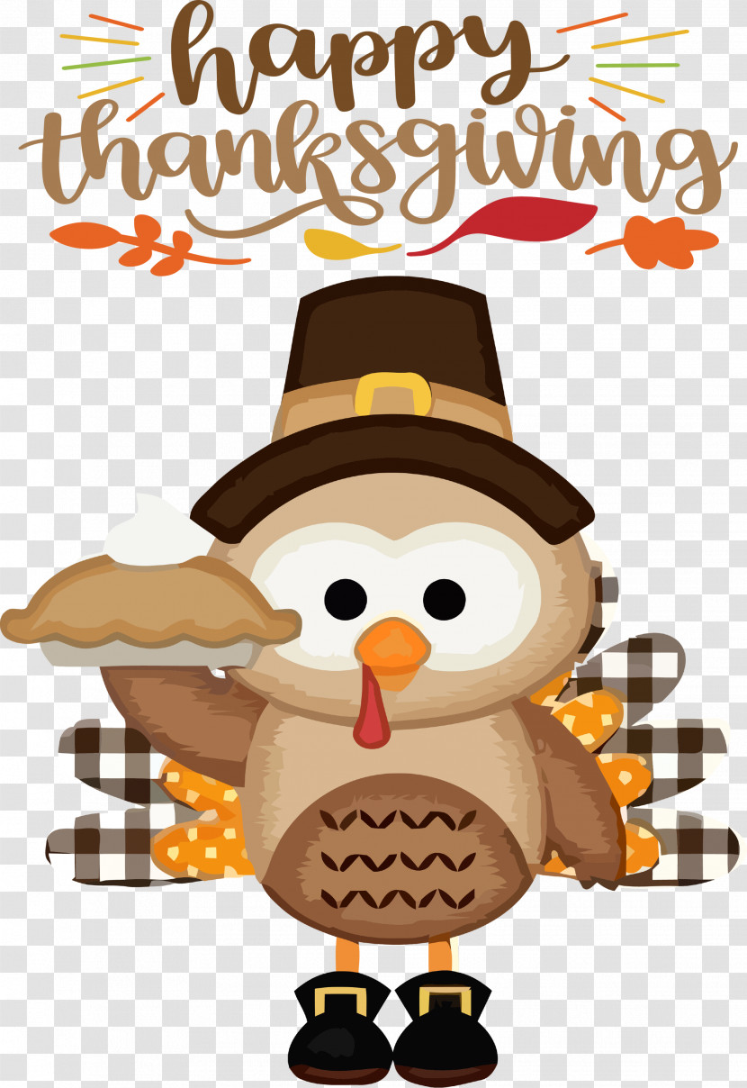 Happy Thanksgiving Turkey Transparent PNG