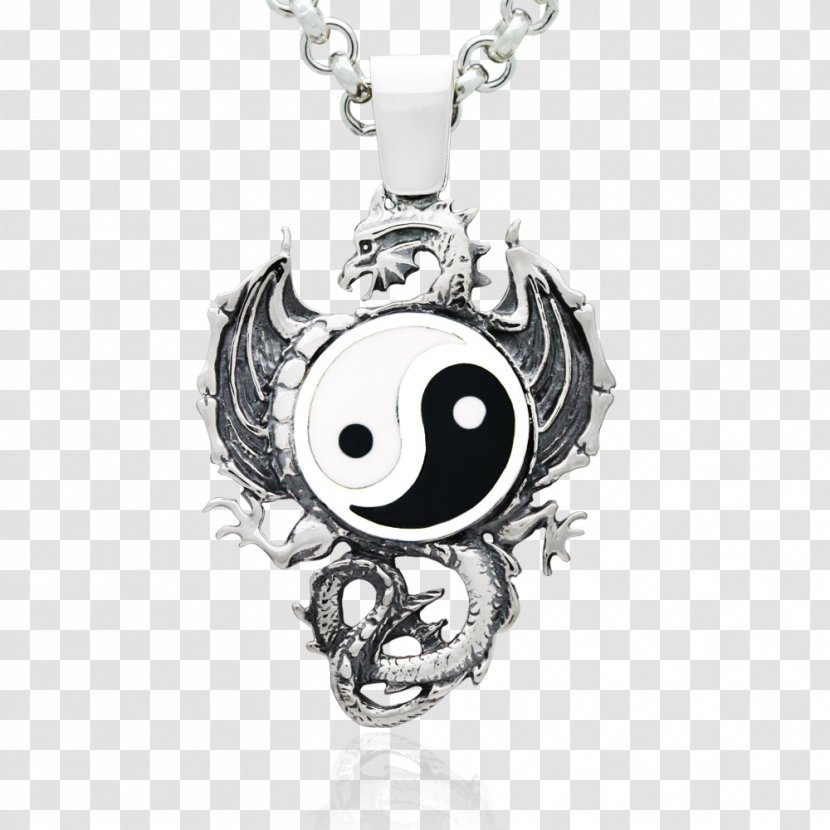 Charms & Pendants Jewellery Necklace Silver Yin And Yang - Locket Transparent PNG