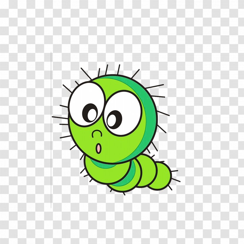 Insect Caterpillar Cartoon Image Illustration - Child - Leaf Transparent PNG