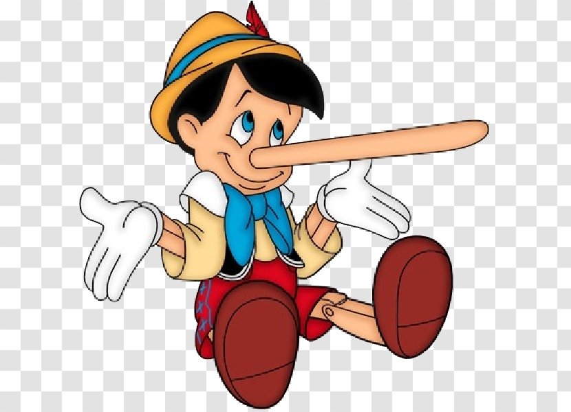 Lie Truth Symbol Deception Pathological Lying - Cartoon - Pinocchio Transparent PNG