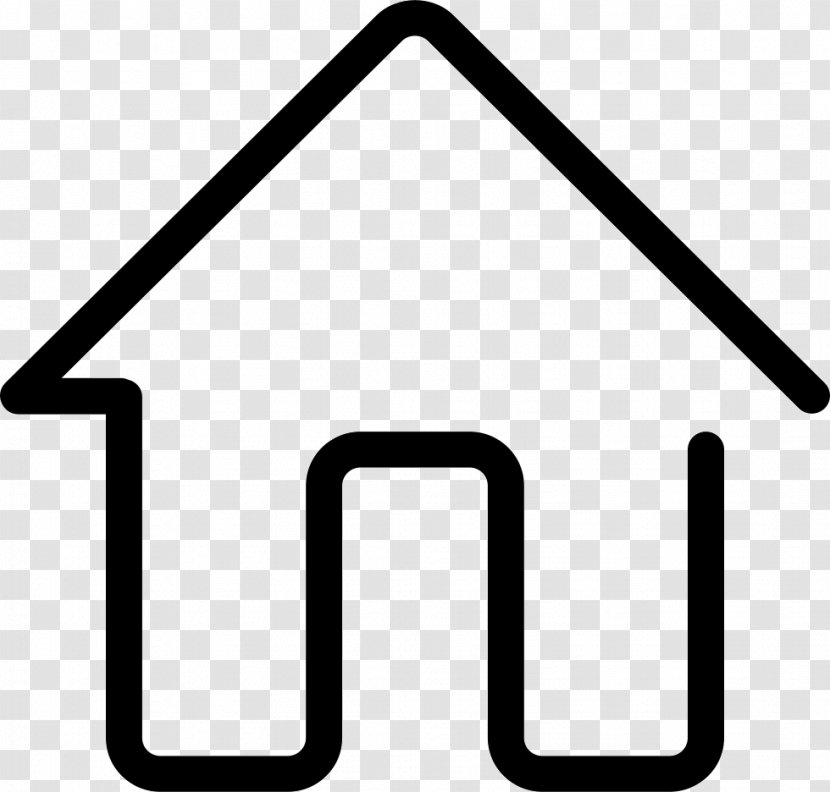 Clip Art - Building - House Icon Flat Transparent PNG