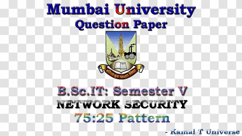 University Of Mumbai Monash Brand Logo Font - Recreation - Security Pattern Transparent PNG