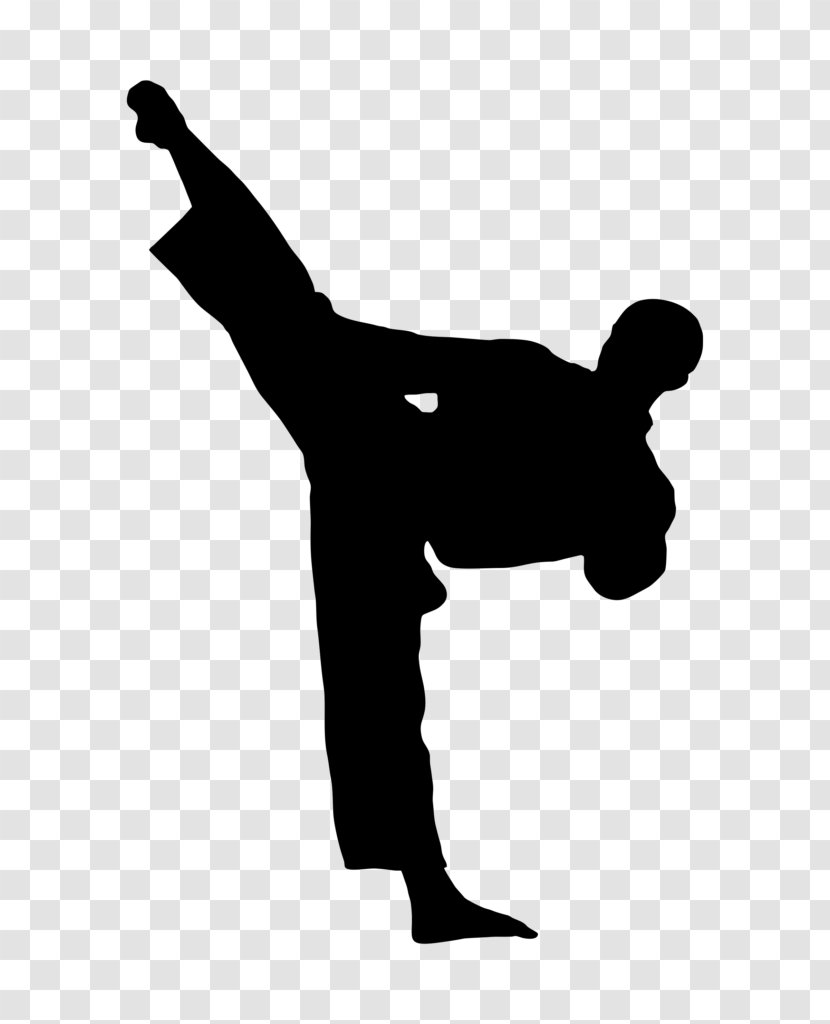 Kick Karate Martial Arts Taekwondo Clip Art - Arm Transparent PNG