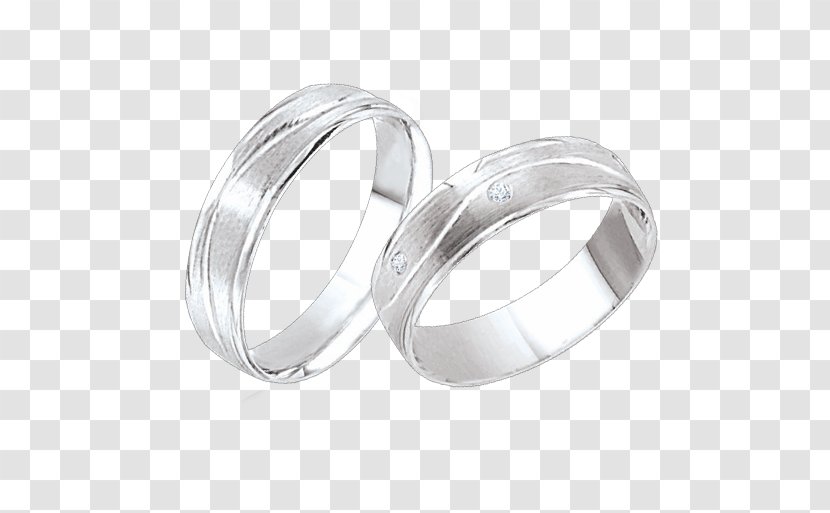 Silver Wedding Ring Body Jewellery - Ceremony Supply Transparent PNG