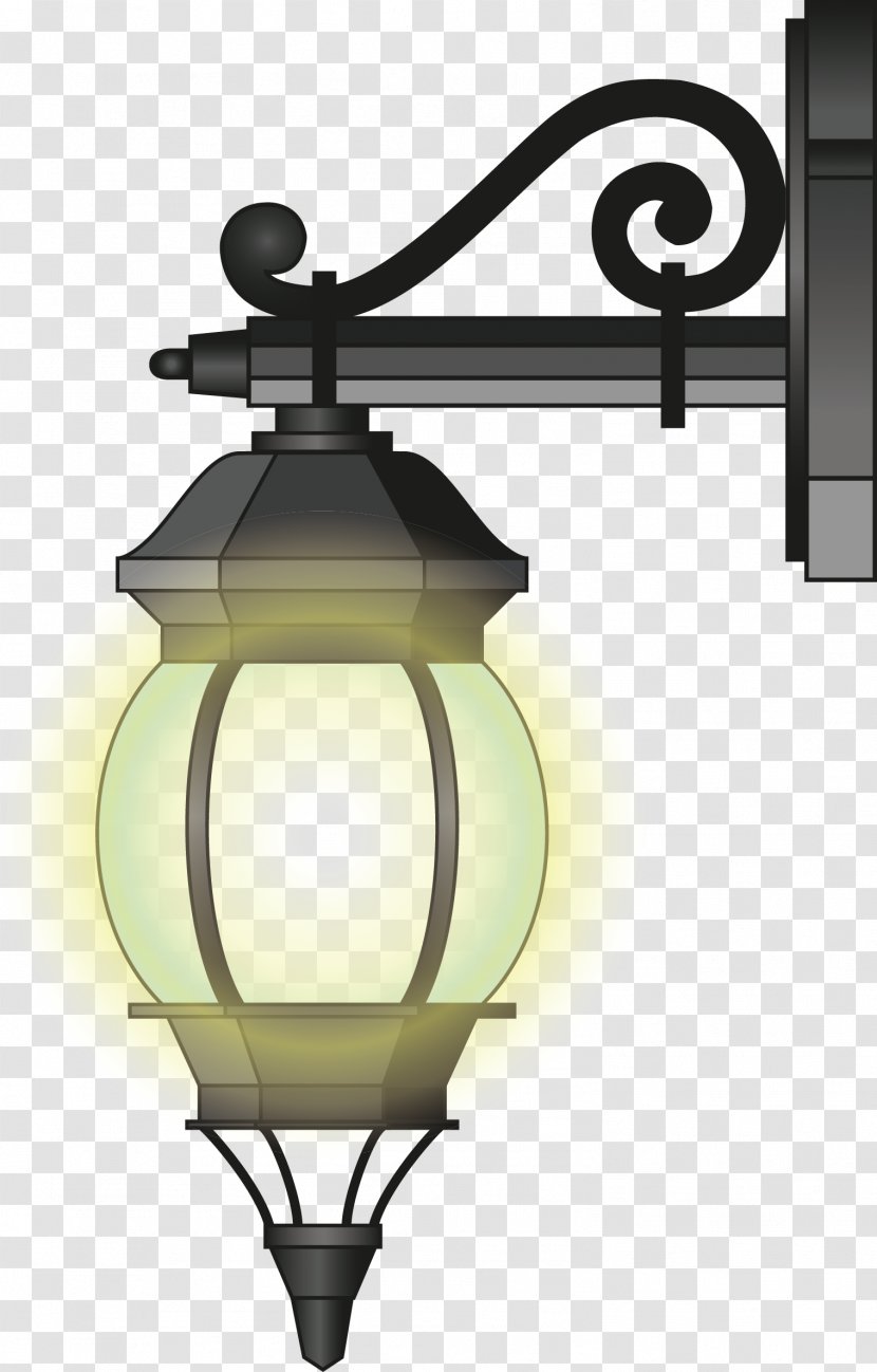 Street Light Euclidean Vector - European-style Lights Transparent PNG