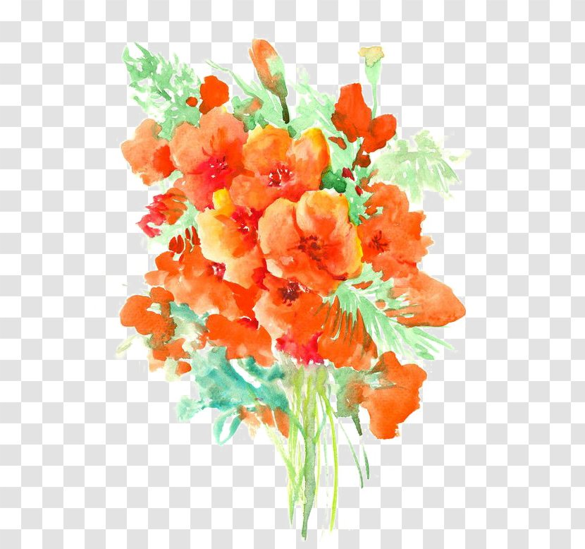 Floral Design Vitruvian Man Watercolour Flowers Watercolor Painting - Fruit Transparent PNG