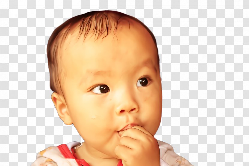 Child Face Nose Baby Cheek - Skin - Head Chin Transparent PNG