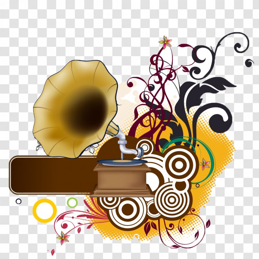 Classical Trumpet - Watercolor - Cartoon Transparent PNG