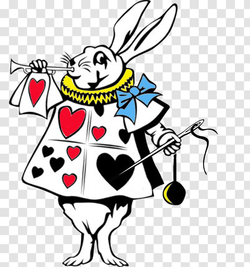 Alice's Adventures In Wonderland White Rabbit The Dormouse Mad Hatter - March Hare Transparent PNG
