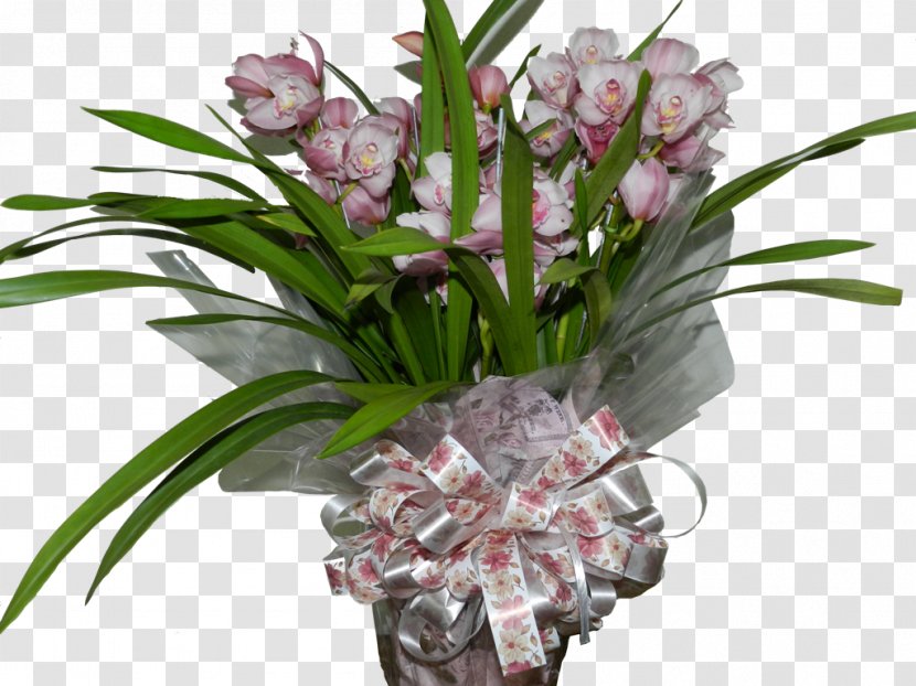 Floral Design Cut Flowers Flowerpot Flower Bouquet - Pink Transparent PNG