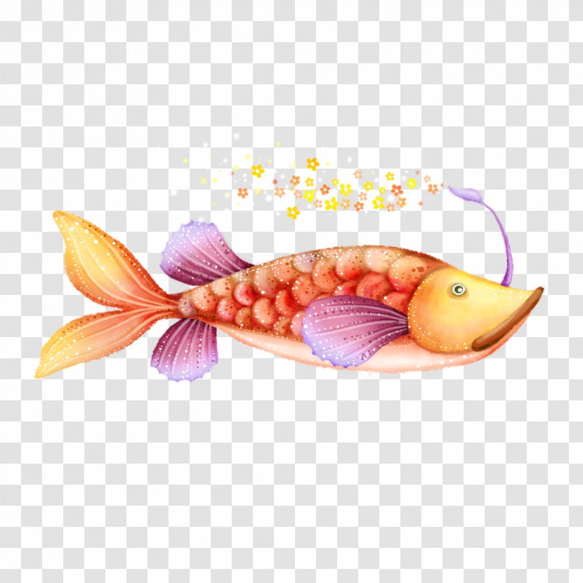 Grassland Illustration - Food - Fish Transparent PNG