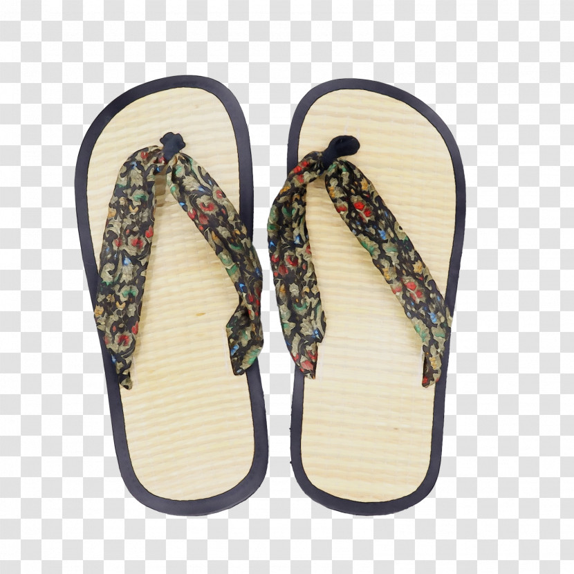 Footwear Flip-flops Slipper Yellow Shoe Transparent PNG