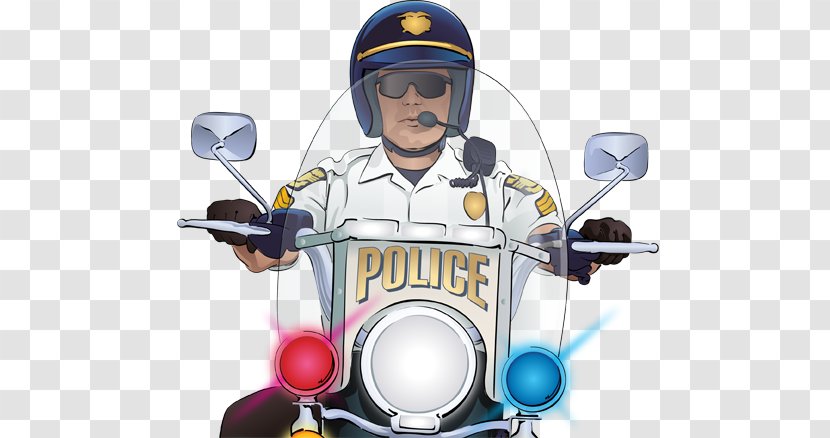 Police Car Motorcycle Officer - Law Enforcement Agency - ANİMATİON Transparent PNG