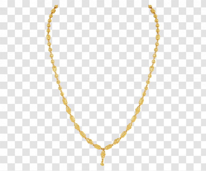 Necklace Gold Rope Chain Jewellery - Ring Transparent PNG