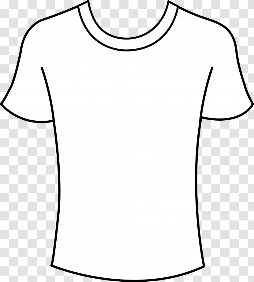 T-shirt Template Free Content Clip Art - Printed Tshirt - Black Shirt Cliparts Transparent PNG
