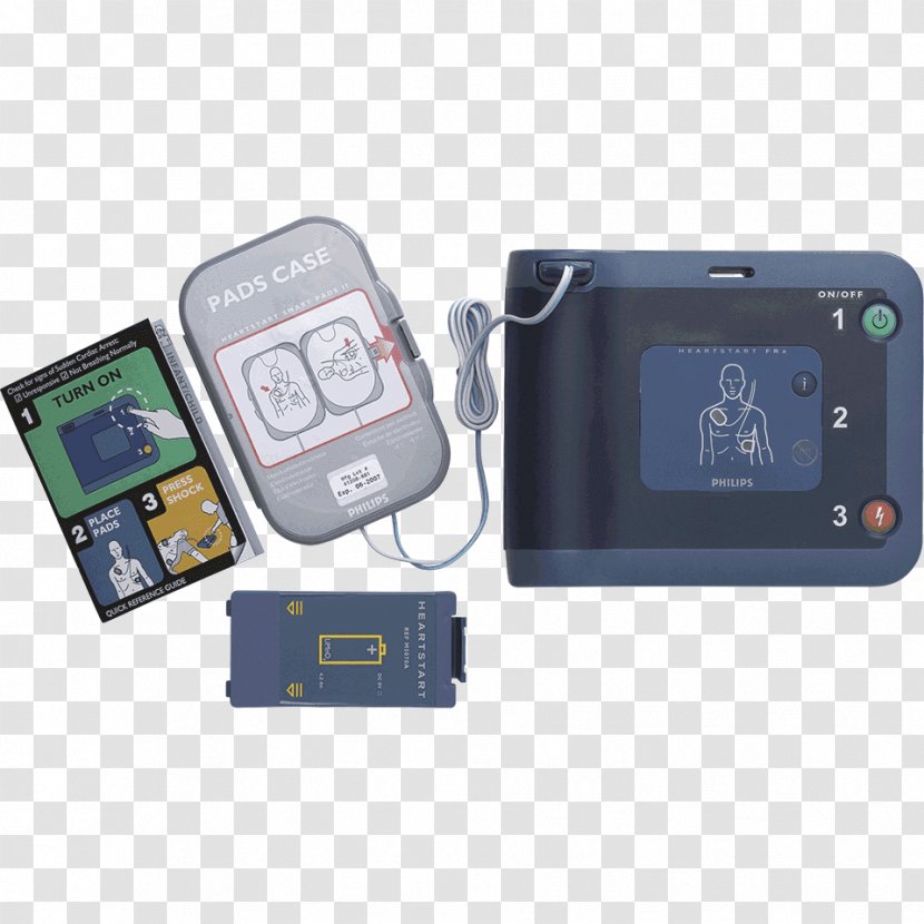 Automated External Defibrillators Philips HeartStart AED's FRx - Hardware - Heart Transparent PNG