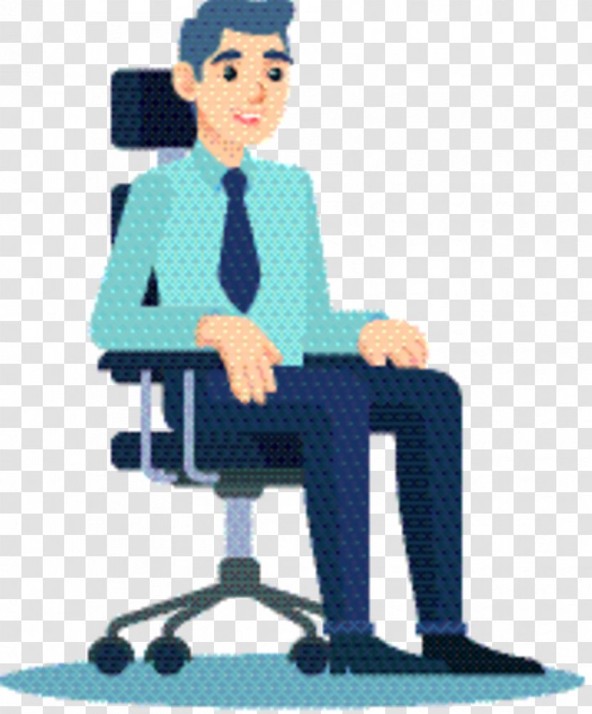 Chair Cartoon - Whitecollar Worker - Job Transparent PNG