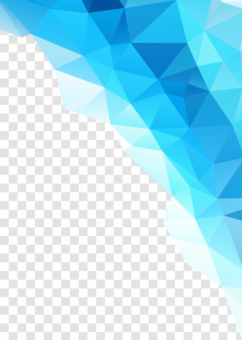 Abstraction - Blue Abstract Graphics Transparent PNG
