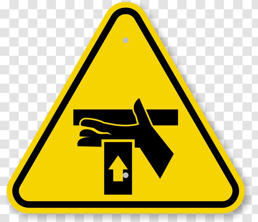 Hazard Symbol Safety Barricade Tape Risk - Sticker - Warning Triangle Transparent PNG