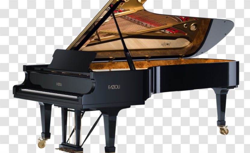 Fazioli Digital Piano Grand Concert - Heart Transparent PNG