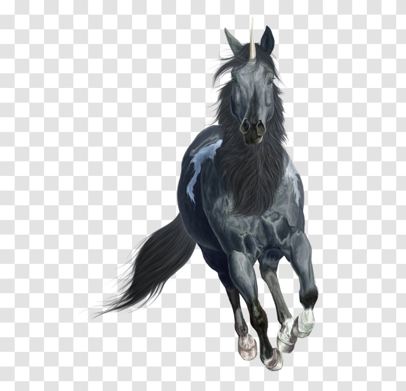 The Sims 2 Mustang Unicorn Stallion - Cartoon Transparent PNG