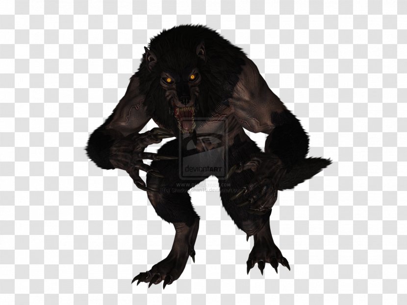 The Elder Scrolls V: Skyrim Werewolf Video Game Computer Software - Fur - Scratches Transparent PNG