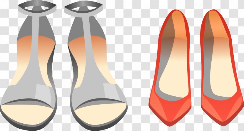 Shoe Slipper Sandal Clip Art - Ms. Sandals Transparent PNG