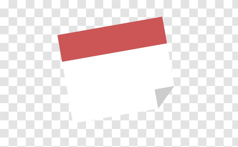 Brand Logo Line Angle - Red Transparent PNG