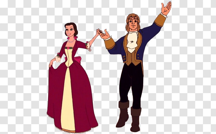 Costume Design Human Behavior Character - Animated Cartoon - Beauty And The Beast Enchanted Christmas Transparent PNG