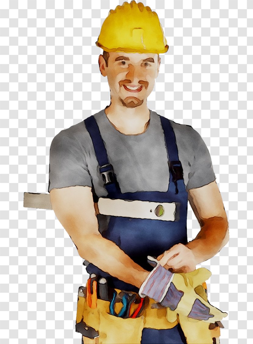 Construction Worker Hard Hats Clip Art Laborer - Headgear Transparent PNG