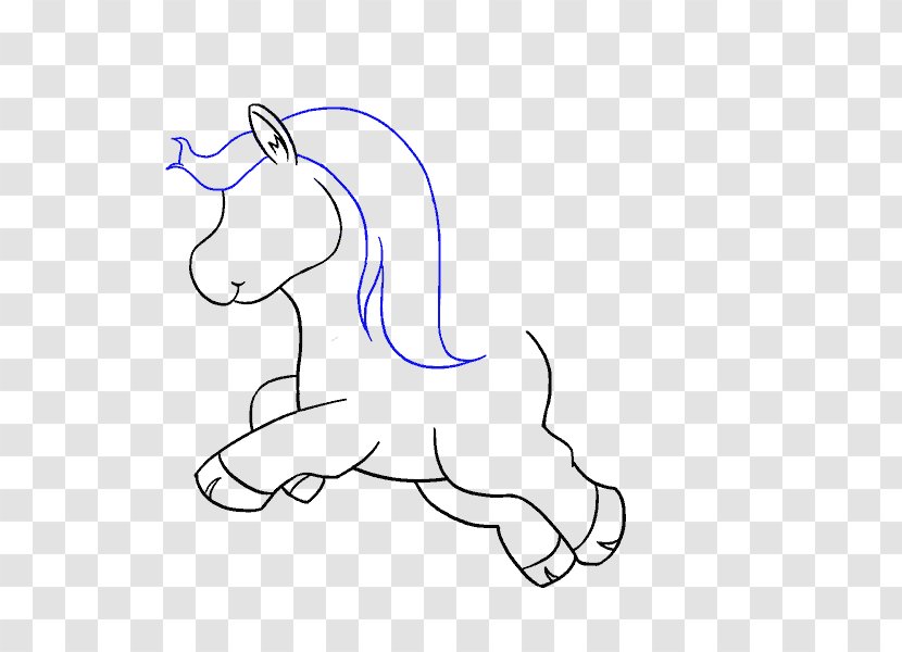 Drawing Unicorn Painting Sketch - Silhouette Transparent PNG