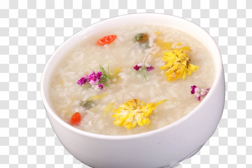 Congee Chrysanthemum Tea Xd7grandiflorum Porridge Rice Pudding - Soup - Honey Transparent PNG