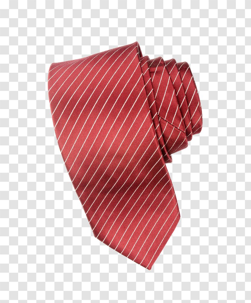 Necktie Royalty-free - Shutterstock - Dark Red Stripe Tie Transparent PNG