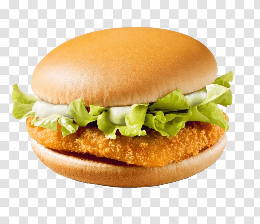 Chicken Sandwich Hamburger McDonald's Big Mac McChicken Cheeseburger - American Food - Mcdonalds Transparent PNG