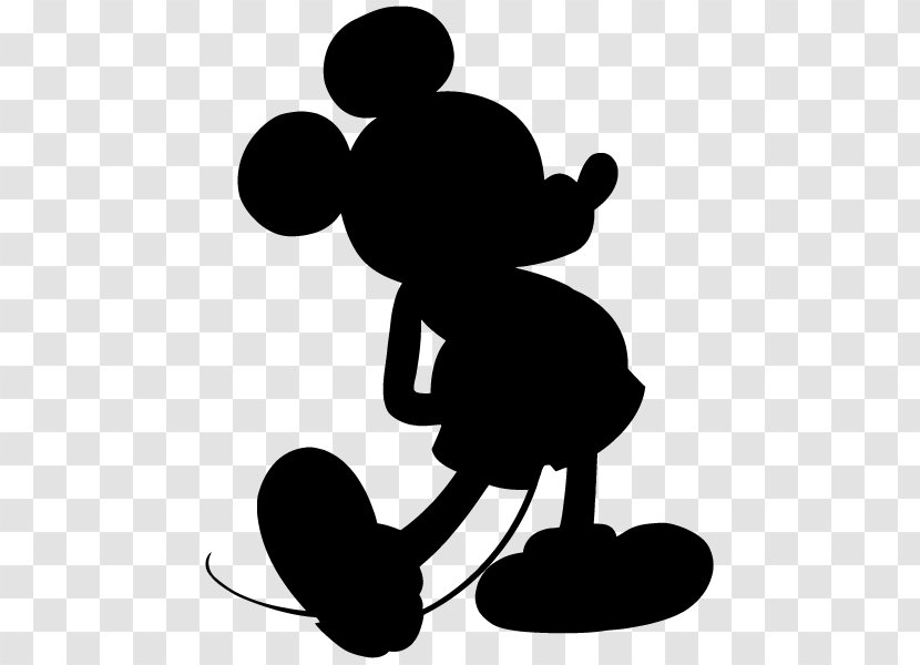 Mickey Mouse Minnie Silhouette Clip Art - Walt Disney Company - Football Character Template Download Transparent PNG