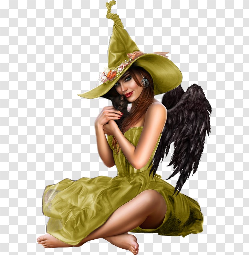 Witchcraft Clip Art - Black - Witch Transparent PNG